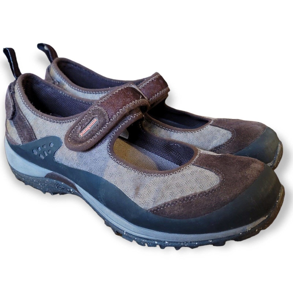 COPY - Patagonia Womens Kenosha Acorn Brown Outdoor Mary Jane Shoes Size 11